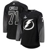 Tampa Bay Lightning Anthony Cirelli 71 Alternate 2022 Stanley Cup Champions Breakaway Men Jersey - Black - Robokeg