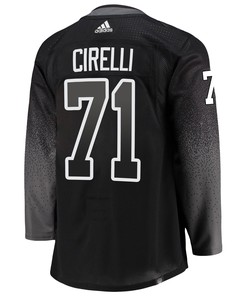 Tampa Bay Lightning Anthony Cirelli 71 Alternate 2022 Stanley Cup Champions Breakaway Men Jersey - Black - Robokeg