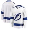 Tampa Bay Lightning Fanatics Branded Breakaway Away Jersey - White Nhl - Robokeg