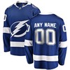 Tampa Bay Lightning Fanatics Branded Home Breakaway Custom Jersey Blue Custom Jerseys Nhl - Robokeg