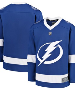 Tampa Bay Lightning Fanatics Branded Home Replica Blank Jersey - Blue Nhl - Robokeg