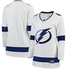 Tampa Bay Lightning Fanatics Branded Womens Away Breakaway Jersey - White Nhl - Robokeg