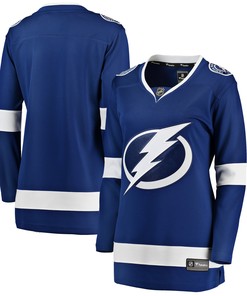 Tampa Bay Lightning Fanatics Branded Womens Breakaway Home Jersey - Blue Nhl - Robokeg