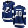 Tampa Bay Lightning Fanatics Branded Womens Home Breakaway Custom Jersey - Blue Custom Jerseys Nhl - Robokeg