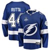 Tampa Bay Lightning Jan Rutta 44 Home 2022 Stanley Cup Champions Breakaway Men Jersey - Blue - Robokeg