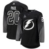 Tampa Bay Lightning Nick Paul 20 Alternate 2022 Stanley Cup Playoffs Breakaway Men Jersey - Black - Robokeg