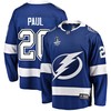 Tampa Bay Lightning Nick Paul 20 Home 2022 Stanley Cup Final Breakaway Men Jersey - Blue - Robokeg