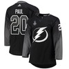 Tampa Bay Lightning Nick Paul 20 alternate 2022 Stanley Cup Final Breakaway Men Jersey - black - Robokeg