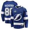 Tampa Bay Lightning Nikita Kucherov 86 Home 2022 Stanley Cup Champions Breakaway Men Jersey - Blue - Robokeg