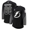 Tampa Bay Lightning Nikita Kucherov 86 alternate 2022 Stanley Cup Final Breakaway Men Jersey - black - Robokeg