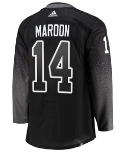 Tampa Bay Lightning Patrick Maroon 14 Alternate 2022 Stanley Cup Playoffs Breakaway Men Jersey - Black - Robokeg