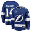 Tampa Bay Lightning Patrick Maroon 14 Home 2022 Stanley Cup Final Breakaway Men Jersey - Blue - Robokeg