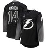 Tampa Bay Lightning Patrick Maroon 14 alternate 2022 Stanley Cup Final Breakaway Men Jersey - black - Robokeg