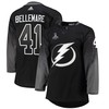 Tampa Bay Lightning Pierre-Edouard Bellemare 41 Alternate 2022 Stanley Cup Playoffs Breakaway Men Jersey - Black - Robokeg