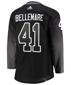 Tampa Bay Lightning Pierre-Edouard Bellemare 41 Alternate 2022 Stanley Cup Playoffs Breakaway Men Jersey - Black - Robokeg