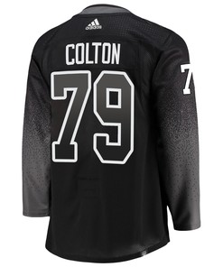 Tampa Bay Lightning Ross Colton 79 Alternate 2022 Stanley Cup Playoffs Breakaway Men Jersey - Black - Robokeg