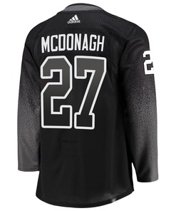 Tampa Bay Lightning Ryan McDonagh 27 Alternate 2022 Stanley Cup Champions Breakaway Men Jersey - Black - Robokeg