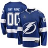Tampa Bay Lightning Stanley Cup 2023 Playoffs Patch Home Breakaway Custom Men Jersey - Blue - Robokeg