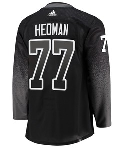 Tampa Bay Lightning Victor Hedman 77 alternate 2022 Stanley Cup Final Breakaway Men Jersey - black - Robokeg