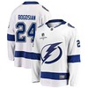 Tampa Bay Lightning Zach Bogosian 24 Away 2022 Stanley Cup Champions Breakaway Men Jersey - White - Robokeg