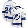 Tampa Bay Lightning Zach Bogosian 24 Away 2022 Stanley Cup Playoffs Breakaway Men Jersey - White - Robokeg