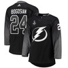 Tampa Bay Lightning Zach Bogosian 24 alternate 2022 Stanley Cup Final Breakaway Men Jersey - black - Robokeg