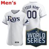 Tampa Bay Rays 2020 Mlb Custom Personalized White Custom Jersey - Robokeg