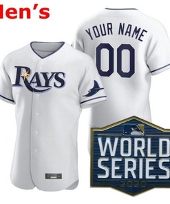 Tampa Bay Rays 2020 Mlb Custom Personalized White Custom Jersey - Robokeg