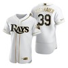 Tampa Bay Rays #39 Kevin Kiermaier Mlb Golden Brandedition White Jersey Gift For Rays Fans - Robokeg