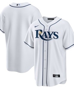 Tampa Bay Rays Home Team Men Jersey - White - Robokeg