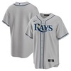 Tampa Bay Rays Road Replica Team Jersey Gray Mlb - Robokeg