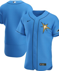 Tampa Bay Rays Spring Training Authentic Team Jersey - Light Blue Mlb - Robokeg