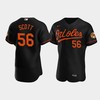 Tanner Scott 56 Baltimore Orioles Black Alternate Jersey - Robokeg