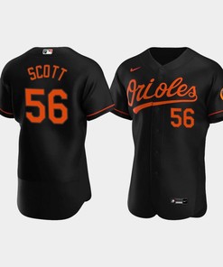 Tanner Scott 56 Baltimore Orioles Black Alternate Jersey - Robokeg