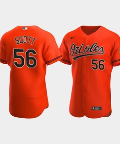 Tanner Scott 56 Baltimore Orioles Orange Alternate Jersey - Robokeg