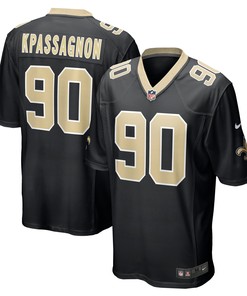 Tanoh Kpassagnon New Orleans Saints Game Jersey - Black Nfl - Robokeg