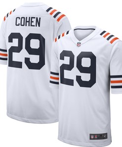 Tarik Cohen Chicago Bears 2019 Alternate Classic Game Jersey - White Nfl - Robokeg