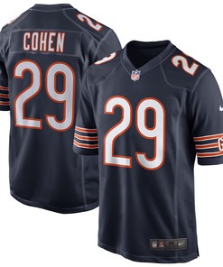 Tarik Cohen Chicago Bears Game Jersey - Navy Nfl - Robokeg