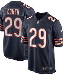 Tarik Cohen Chicago Bears Game Player Jersey - Navy Nfl - Robokeg