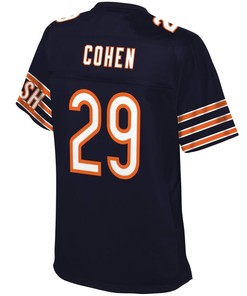 Tarik Cohen Chicago Bears Nfl Pro Line Womens Player Jersey - Navy - Robokeg