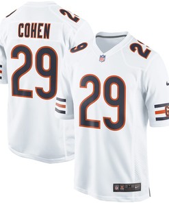 Tarik Cohen Chicago Bears Nike Event Game Jersey - White - Robokeg