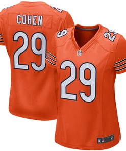 Tarik Cohen Chicago Bears Womens Game Jersey Orange Nfl - Robokeg