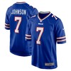 Taron Johnson Buffalo Bills Game Jersey - Royal Nfl - Robokeg