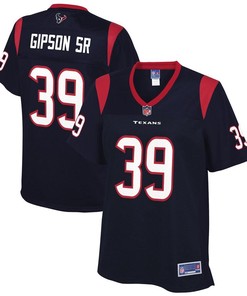 Tashaun Gipson Sr Houston Texans Nfl Pro Line Womens Team Player Jersey - Navy - Robokeg