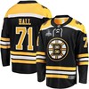 Taylor Hall 71 Boston Bruins Stanley Cup 2023 Playoffs Patch Home Breakaway Men Jersey - Black - Robokeg