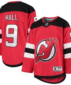 Taylor Hall New Jersey Devils Home Premier Player Jersey - Red Nhl - Robokeg