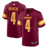 Taylor Heinicke Washington Commanders Player Game Jersey - Burgundy Nfl - Robokeg