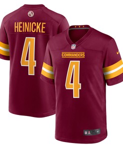Taylor Heinicke Washington Commanders Player Game Jersey - Burgundy Nfl - Robokeg