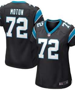 Taylor Moton Carolina Panthers Womens Game Jersey - Black Nfl - Robokeg