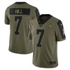 Taysom Hill New Orleans Saints 2021 Salute To Service Limited Player Jersey - Olive Nfl - Robokeg